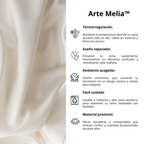 Cubrecama Arte Melia™ — Sun & Moon Black