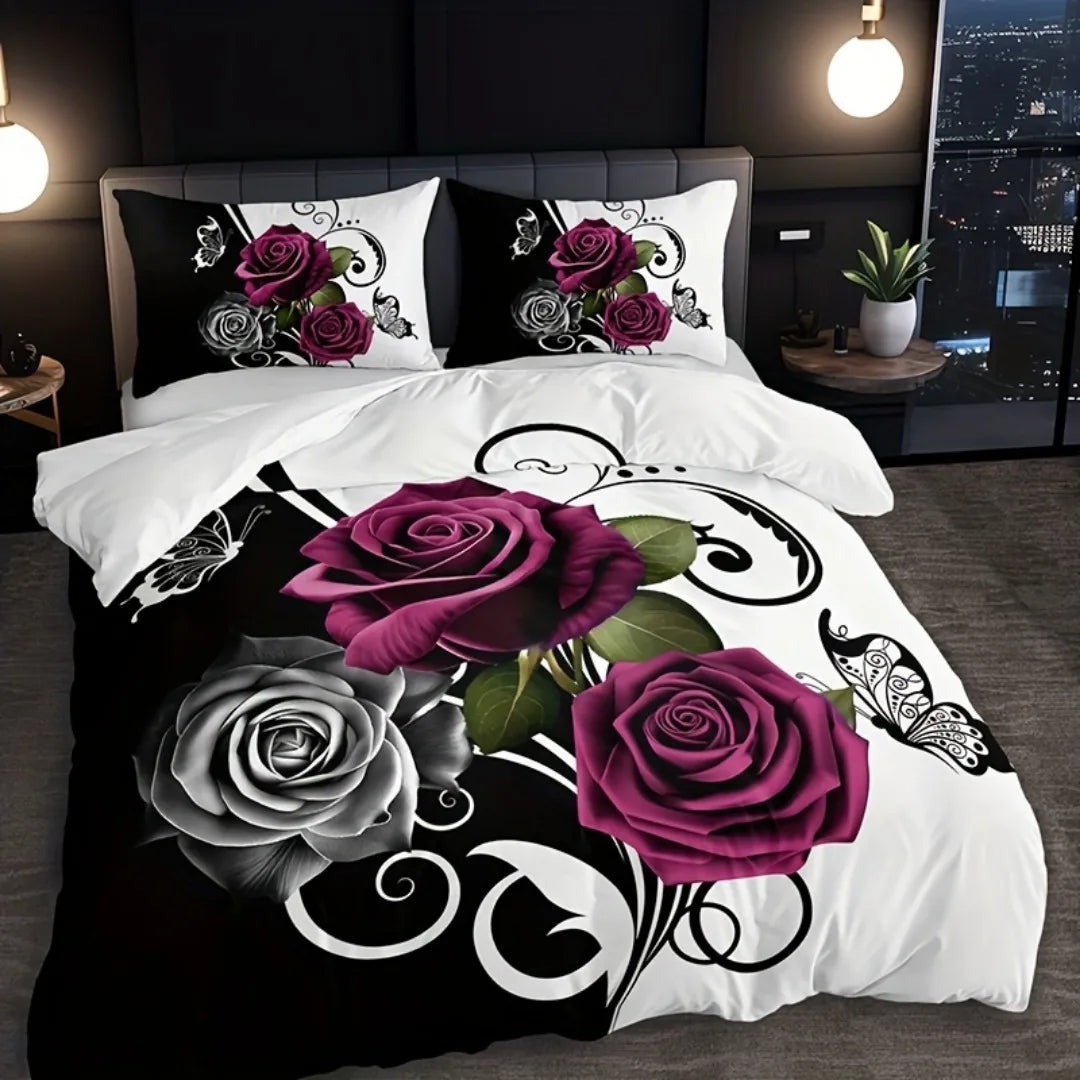 Cubrecama Arte Melia™ — Romantic Roses