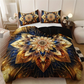 Cubrecama Arte Melia™ — Golden Mandala