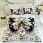 Cubrecama Arte Melia™ — Butterflies White